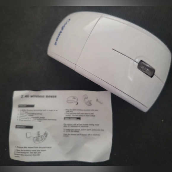 Klip Extreme Foldable Wireless Ergonomic Optical Arc Mouse 2.4GHz USB Receiver - Picture 2 of 4